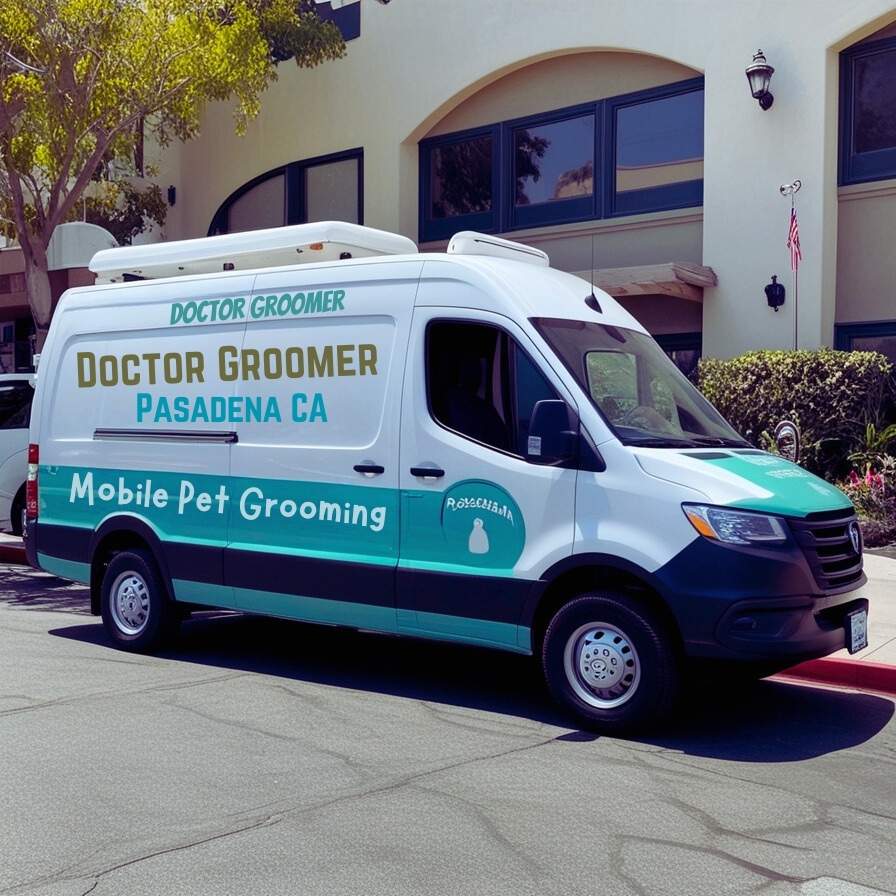 Best mobile pet grooming Pasadena ca. Mobile Grooming Van