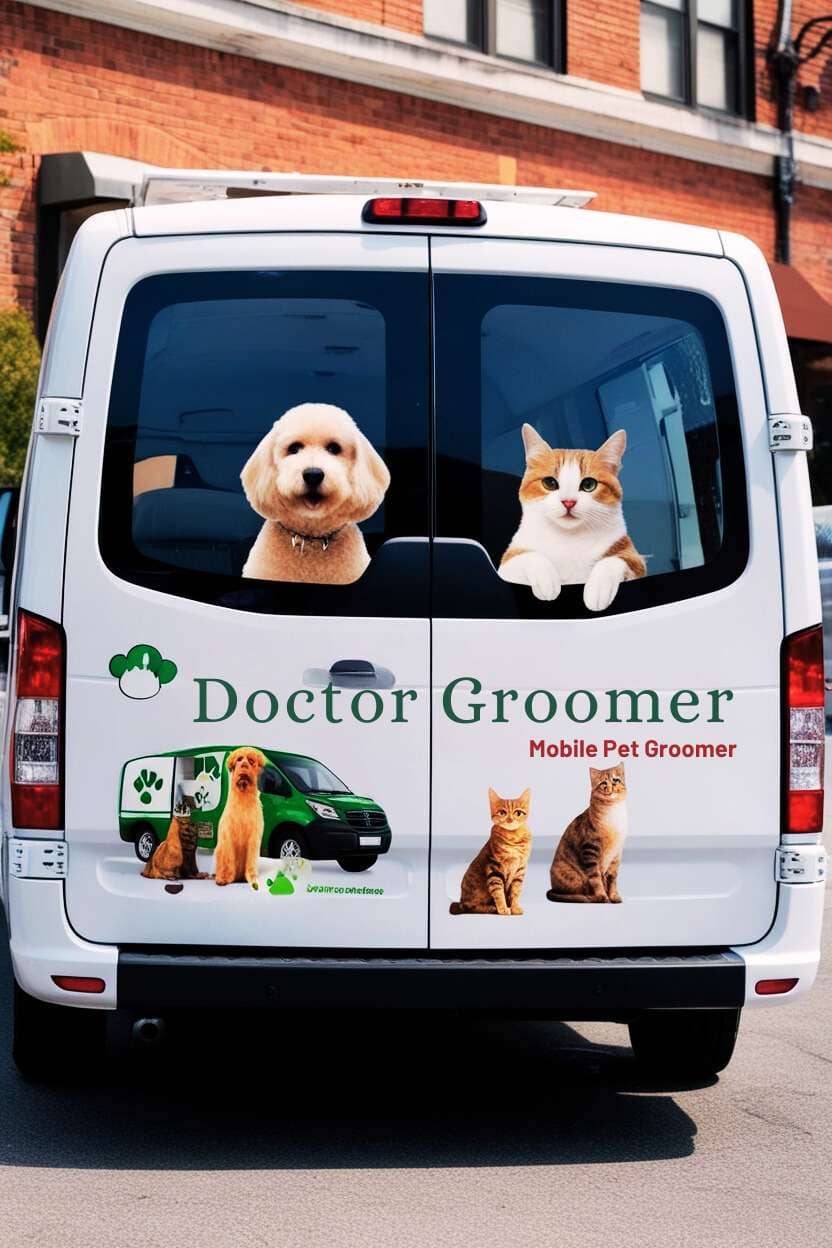 Mobile pet grooming services in Malibu