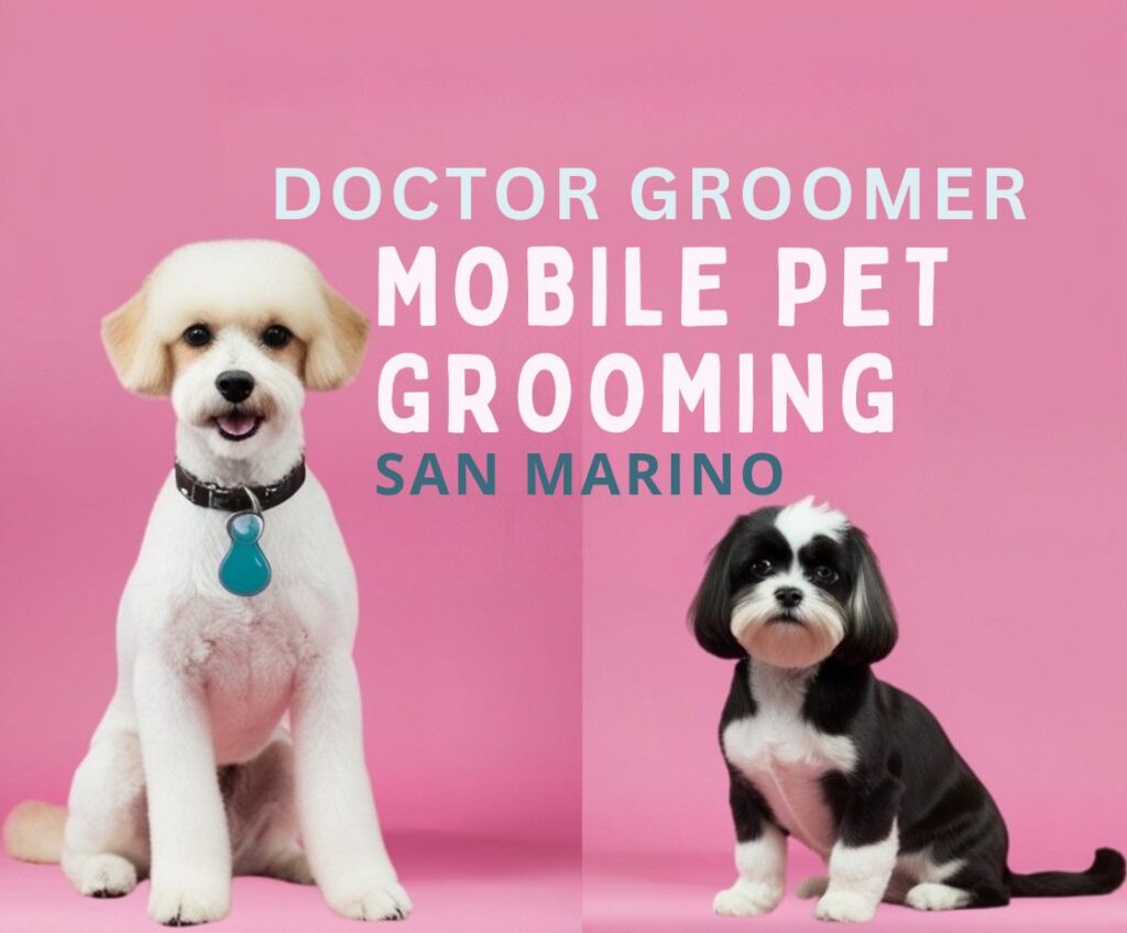 Mobile Pet Grooming San Marino, CA or nearby areas at home or office