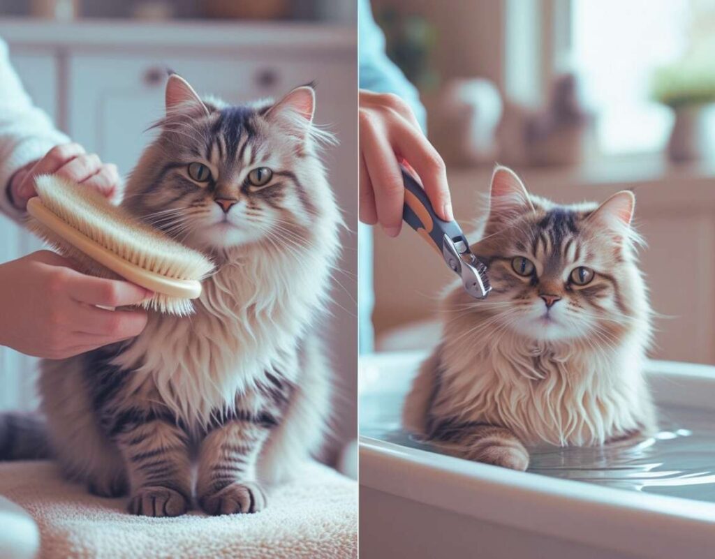 How to groom a long-haired cat | Personal Experience