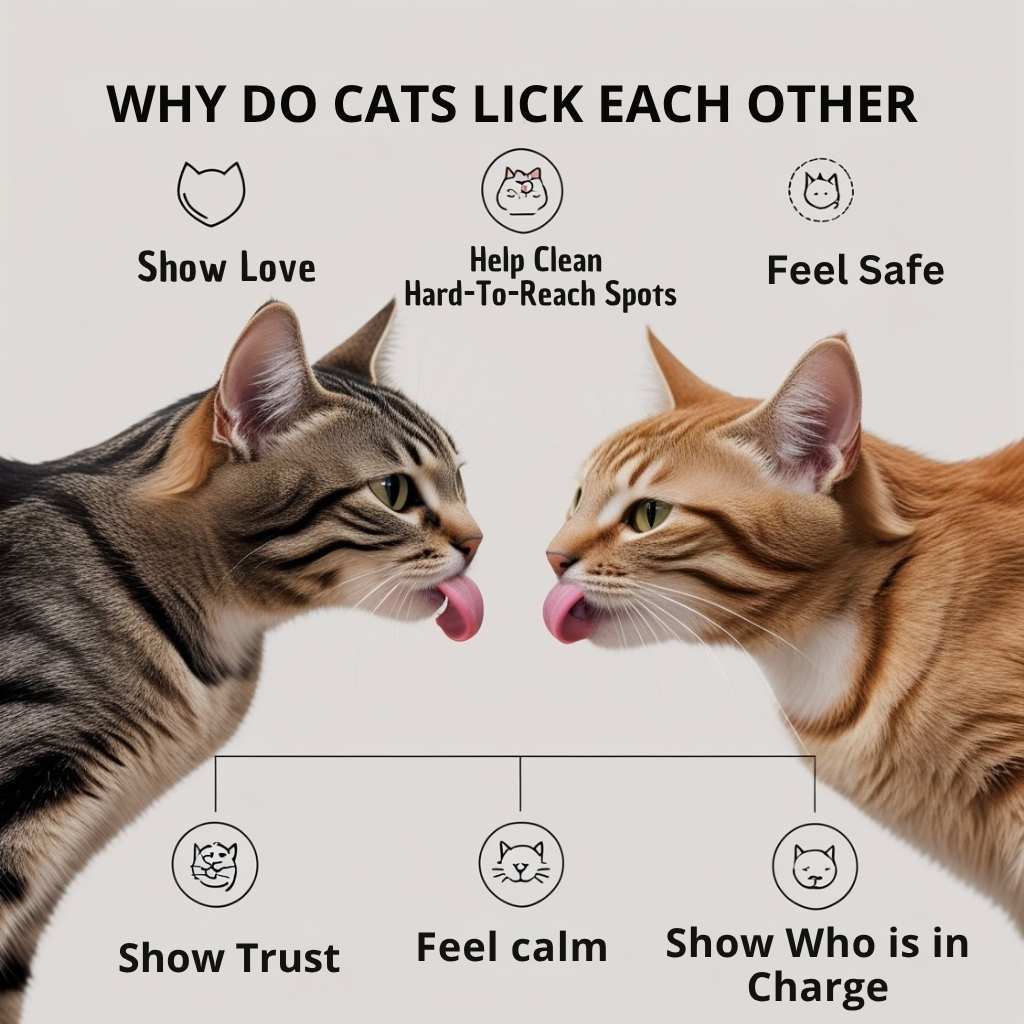 Why do cats lick each other