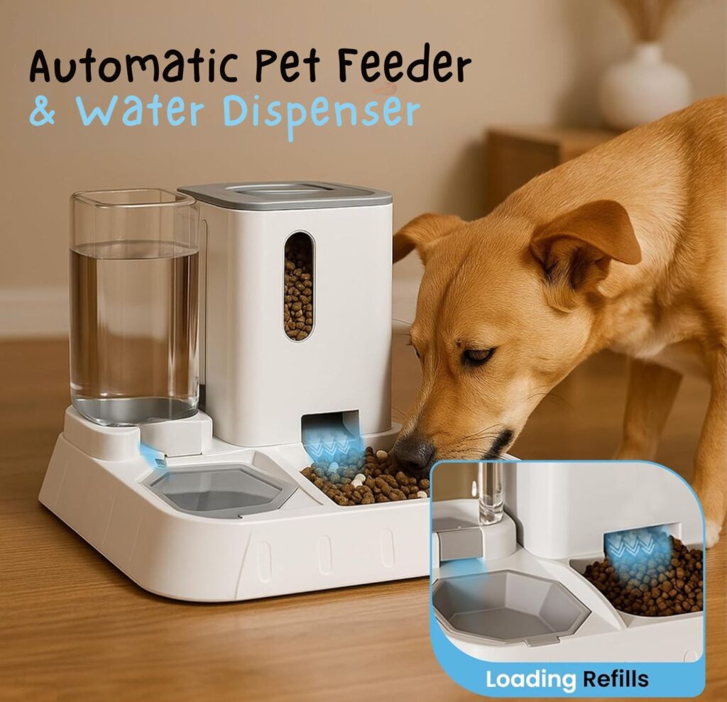 Automatic Dog Feeder & Water Dispenser