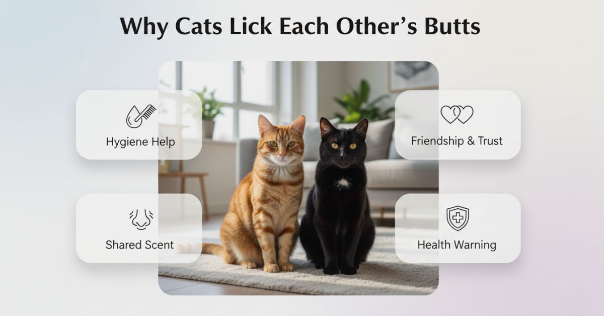 Why Do Cats Lick Each Other’s Butts